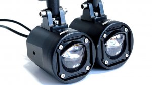 Противотуманные фары 60W для мотоцикла, (Белый-Белый) - Ближний/Дальний света OTBS-O-W-W