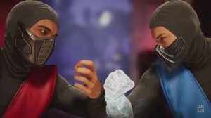 Mortal Kombat 1 - Ермак vs Саб-Зиро. Бруталити