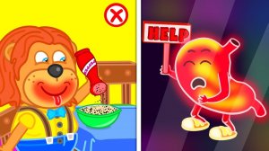 Lion Family Русский - Учим полезные привычки - Мультик для детей