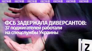 Десятки россиян задержаны ФСБ: они пытались совершить диверсии под влиянием мошенников