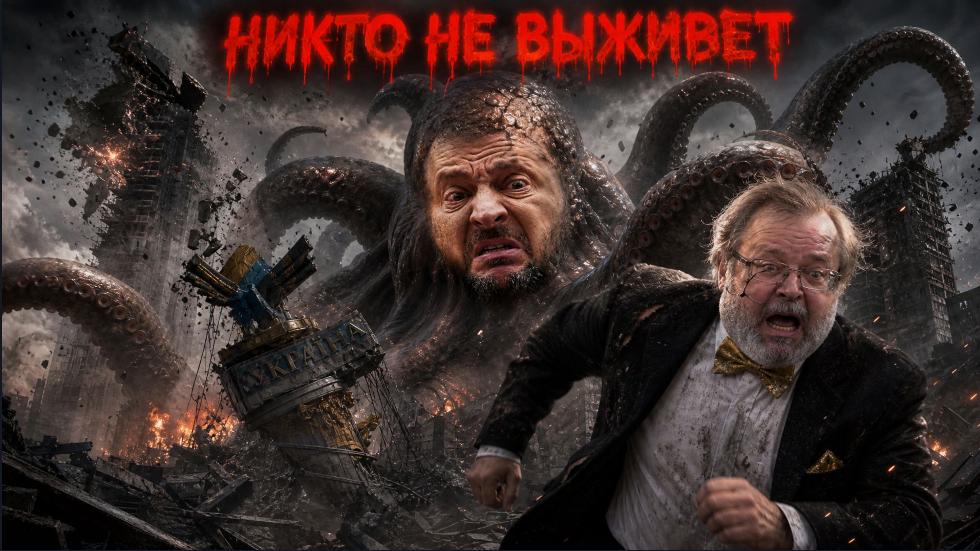 ЕРМОЛАЙ: ЧЛЕНИСТОНОГИЙ МОЛЛЮСК НЕСЕТ РАЗРУШЕНИЯ И СМЕРТЬ. ТРАМП МОЖЕТ ПРИЛЕТЕТЬ В МОСКВУ. НАПРЯЖЕНИЕ