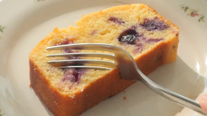 Лимонный КЕКС с голубикой...🧁🍋🫐😋