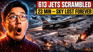 Iran Scrambled 613 Jets at US 5th Fleet — 23 Minutes Later America Lost the Sky Permanently