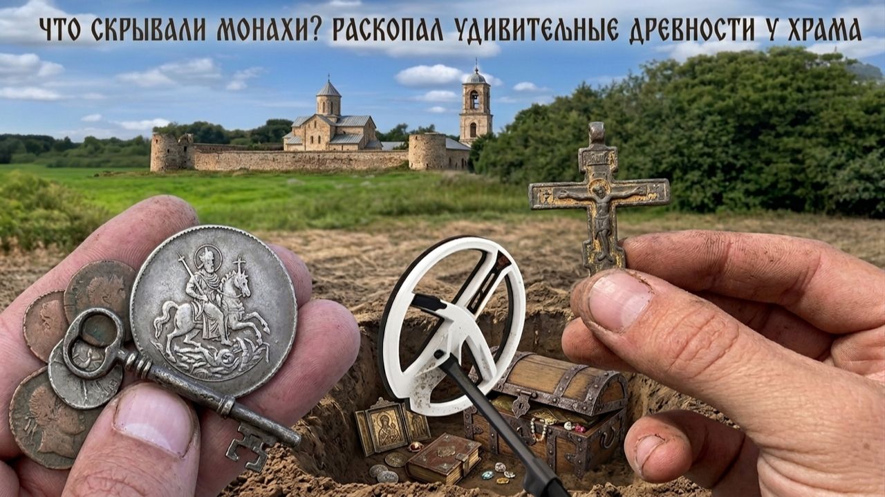 Что скрывали монахи? Раскопал удивительные древности у храма