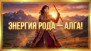 Песня «Энергия рода — Алга!» ✊ - Альфинур Гатауллина