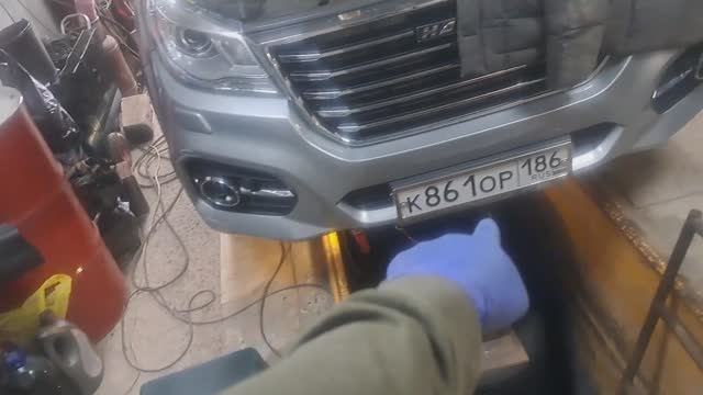 Haval H9 замена масла в ДВС бензин