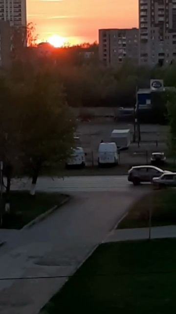 Городские закаты.