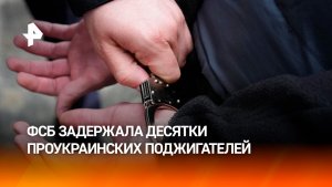 ФСБ задержала 37 работавших на украинские спецслужбы поджигателей