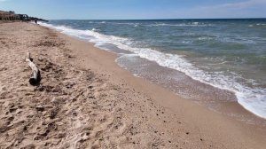 Голубицкая Пляж Белый берег, 18.05.26#БелыйБерег #АзовскоеМоре #Голубицкая#НаМоре #ЛетоНачинается