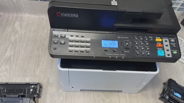 Kyocera MA4000x Обзор: картридж, печь, барабан, редуктор
