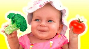 Да, да, Песенка про овощи для детей с Майей и Машей+Веселые детские стишки и песенки