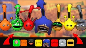 Incredibox Sprunki в стиле Shin Sonic Otamatone, версия 3