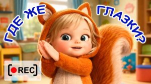 ГДЕ ЖЕ ГЛАЗКИ？⧸ Мульт-игра для малышей. Наше всё [rec]!