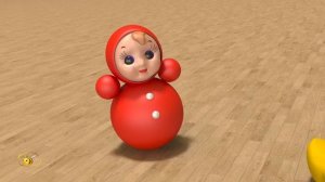 Развивающиеы мультики для самых маленьких. Игрушки для малыша - 2. Учим названия игрушек.