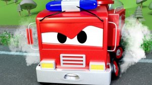 Авто Патруль -  Опасная железная дорога - Автомобильный Город  🚓 🚒 детский мультфильм