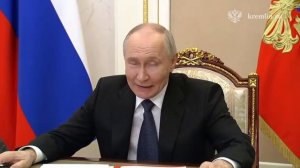 Владимир Путин. Совещание с постоянными членами Совета Безопасности 18 мая 2026 года.