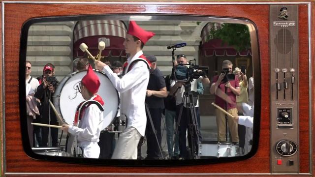 Торжественный прием в пионеры на Красной площади 17.05.2026