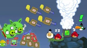 💥МЕСТЬ СВИНОК! TNT РАКЕТА по Angry Birds!