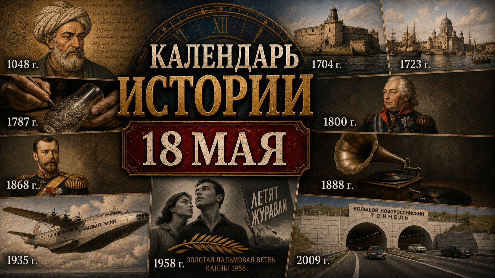 КАЛЕНДАРЬ ИСТОРИИ 18 МАЯ