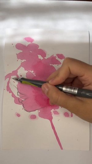 Рисунок из капель