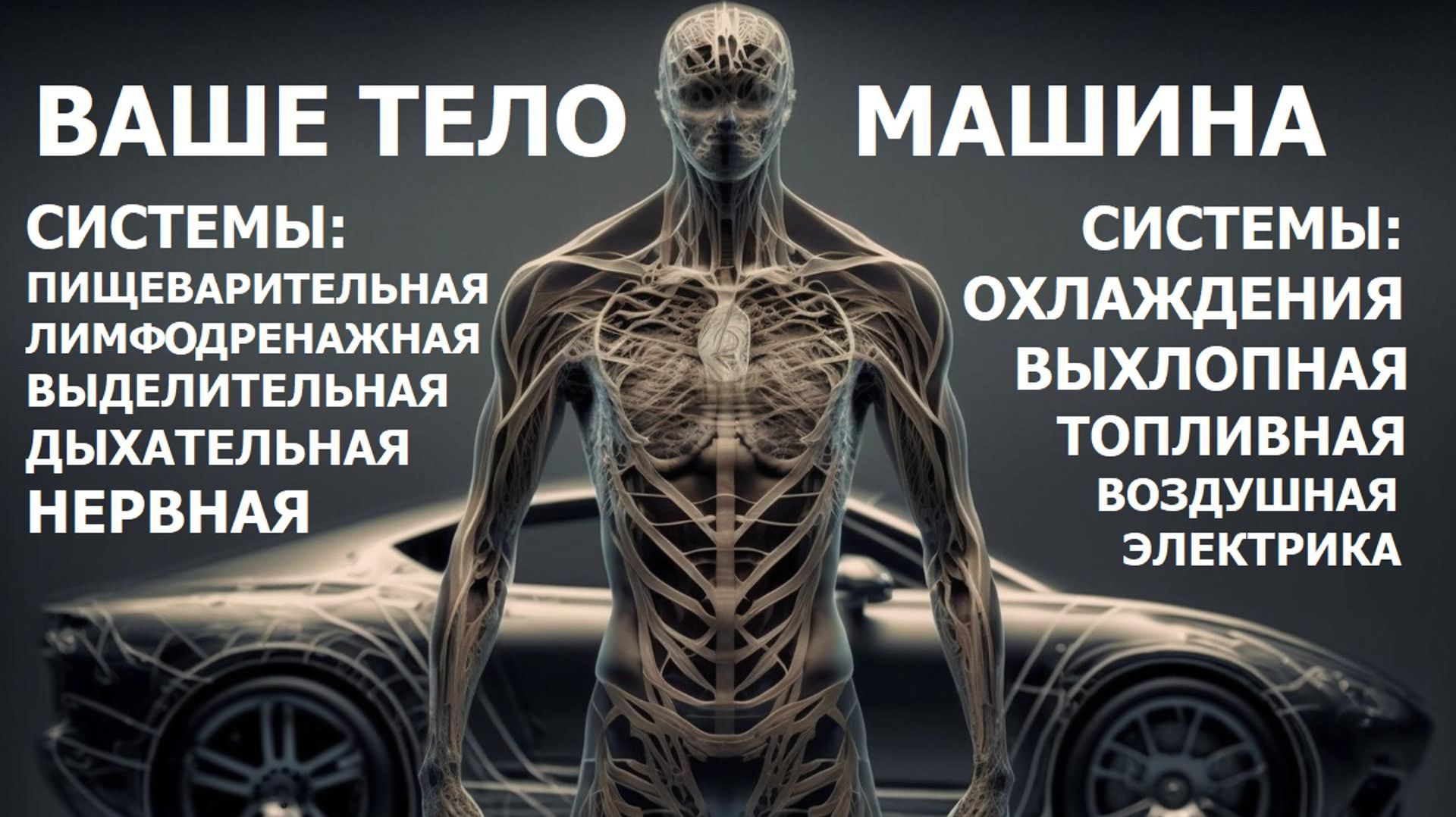 ОРГАНИЗМ МАШИНА С СИСТЕМАМИ