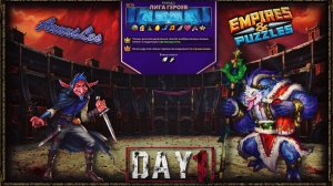 Лига Героев ➤ Раунд 2 ➤ День 1 ➤ #empiresandpazzles