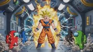 экшен Dragon Ball против Among Us