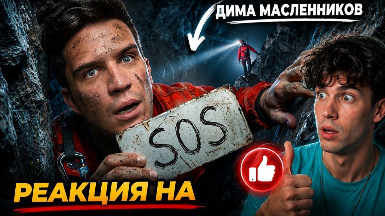 Масленников Остался НАВСЕГДА в Проклятых пещерах... 200 км под землей РЕАКЦИЯ НА ДИМУ МАСЛЕННИКОВА