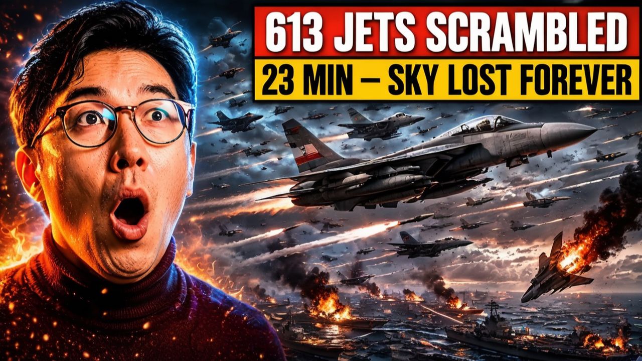 Iran Scrambled 613 Jets At US 5th Fleet — 23 Minutes Later America Lost The Sky Permanently