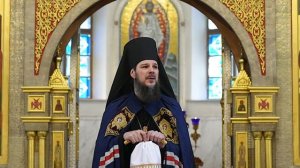 Проповедь после Литургии в день годовщины архиерейской хиротонии