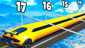 КАК ДАЛЕКО ПРОЕДЕТ ТАЧКА В ГТА 5  - ЭКСПЕРИМЕНТ В GTA 5