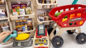 Игровой набор - Касса в супермаркете 🛒 Распаковка и Обзор ярких игрушек! Яркие мультики для детей!