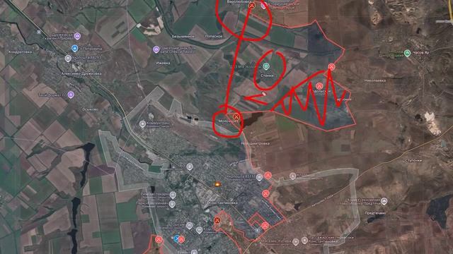 Карта Боевых действий 18.05.2026