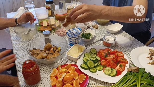 Новая квартира. Приготовила УЖИН.