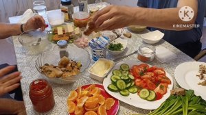 Новая квартира. Приготовила УЖИН.