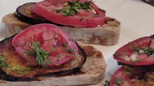 ВКУСНЫЕ ЖАРЕННЫЕ БАКЛАЖАНЫ С ПОМИДОРАМИ