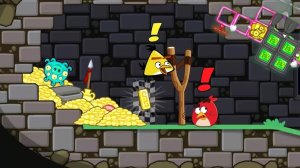 ⛏️СВИНКИ ДОБЫВАЮТ ЗОЛОТО! Встреча с Angry Birds!