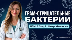 ГРАМ-ОТРИЦАТЕЛЬНЫЕ БАКТЕРИИ | USMLE Step 1 | Микробиология