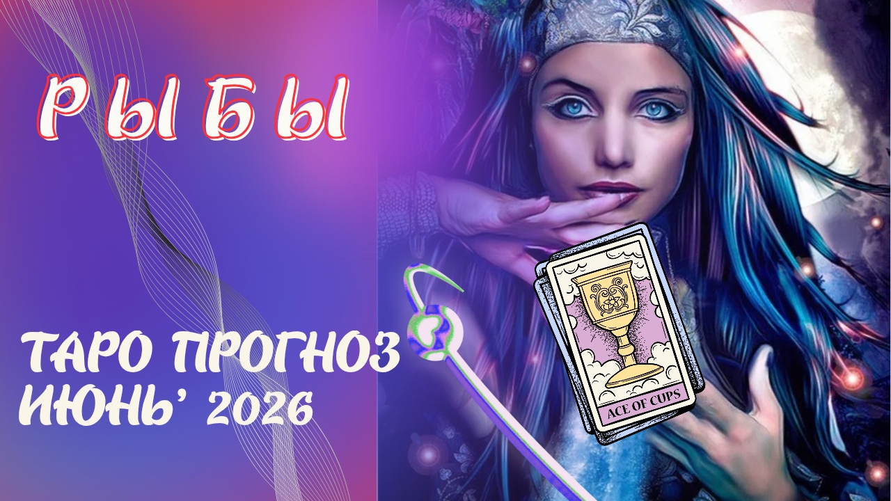 РЫБЫ ♓️ таро прогноз на июнь 2026 от Наталии Эллиф