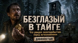 Безглазый В Тайге: Что Увидел Золотодобытчик Перед Исчезновением. Мистический Детектив.
