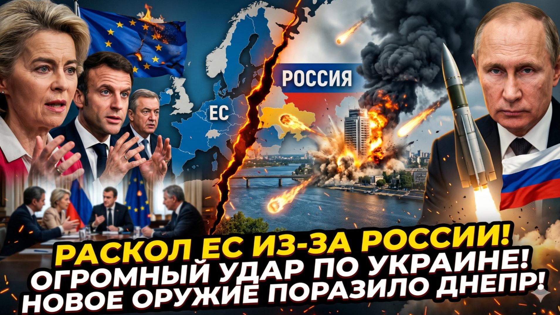 💥Меркурис | Раскол в ЕС + удар возмездия: Россия применила СЕКРЕТНОЕ оружие под Днепром