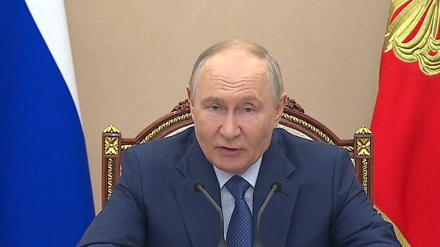 Владимир Путин. Совещание по экономическим вопросам 15 мая 2026 года