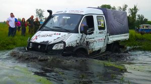 Соболь 4х4 VS Mitsubishi Pajero Sport, УАЗ на бездорожье