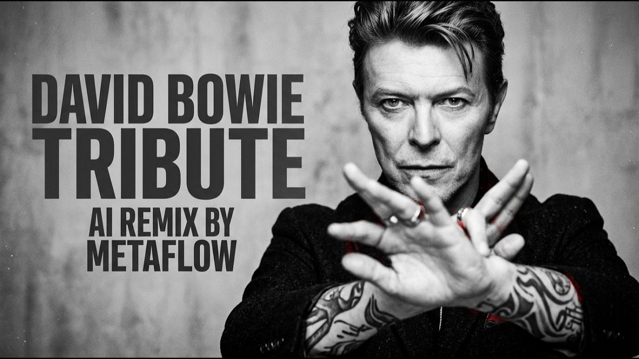 [MIX] David Bowie Inspired Epic 80s Glam Art Rock Odyssey _ AI MIX