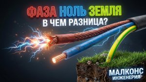 Чем отличается фаза, нейтраль и заземление