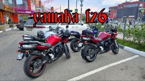 yamaha fz6 поездка в Дубну на четырёх фазерах