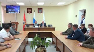 Участники проекта «Брянские герои» встретились с сенатором Вадимом Деньгиным