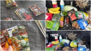 Влог, закупка продуктов, много семян