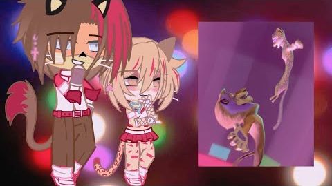 Alex & Gia reaction to them 💞🦁🐆💞 || Part 2/2 || Madagascar Gacha Life !Gialex!