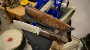 Изготовление Отличного Ножа из Порошковой Стали М398